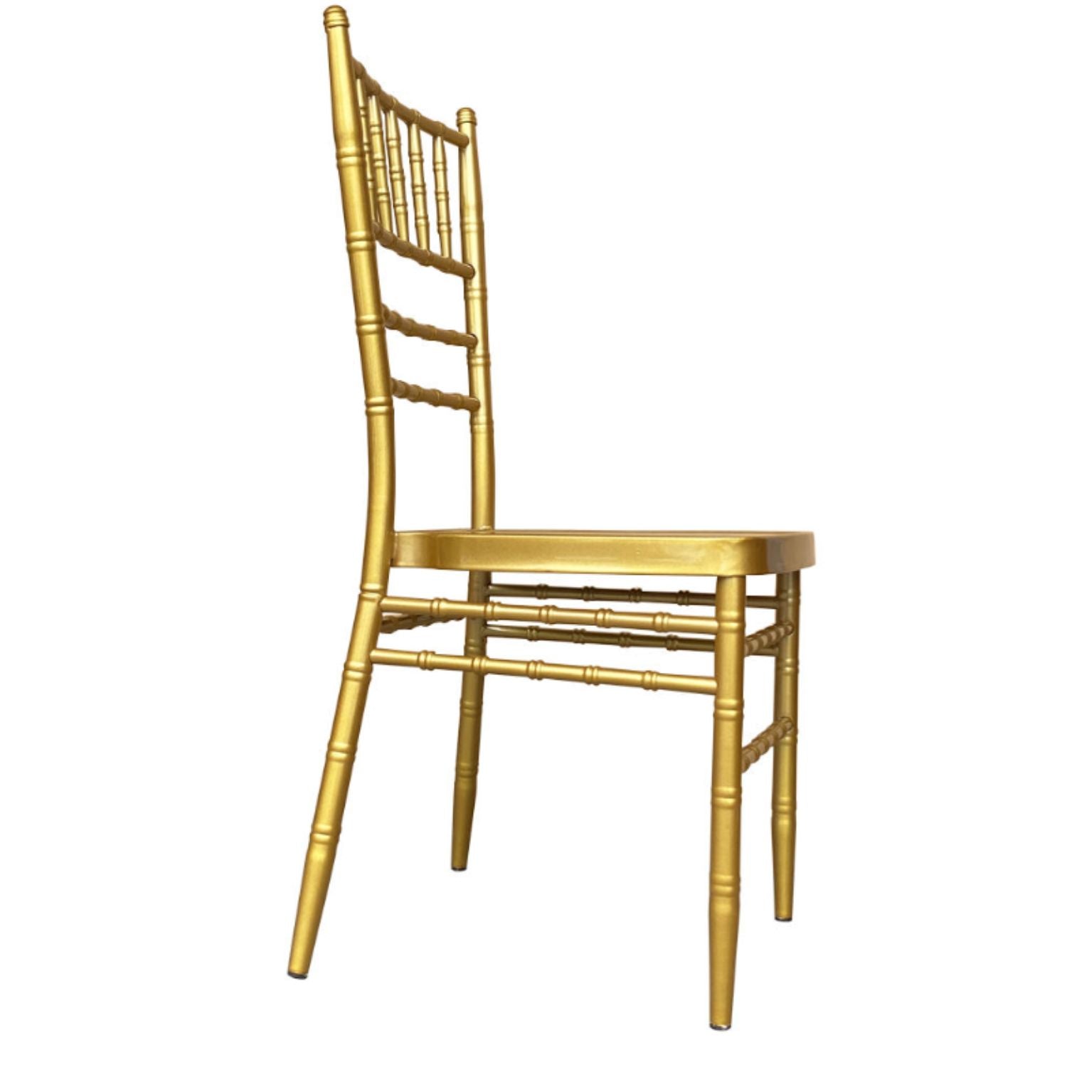 Gold Resin Chiavari Chair-Commercial Grade for Weddings & Banquets