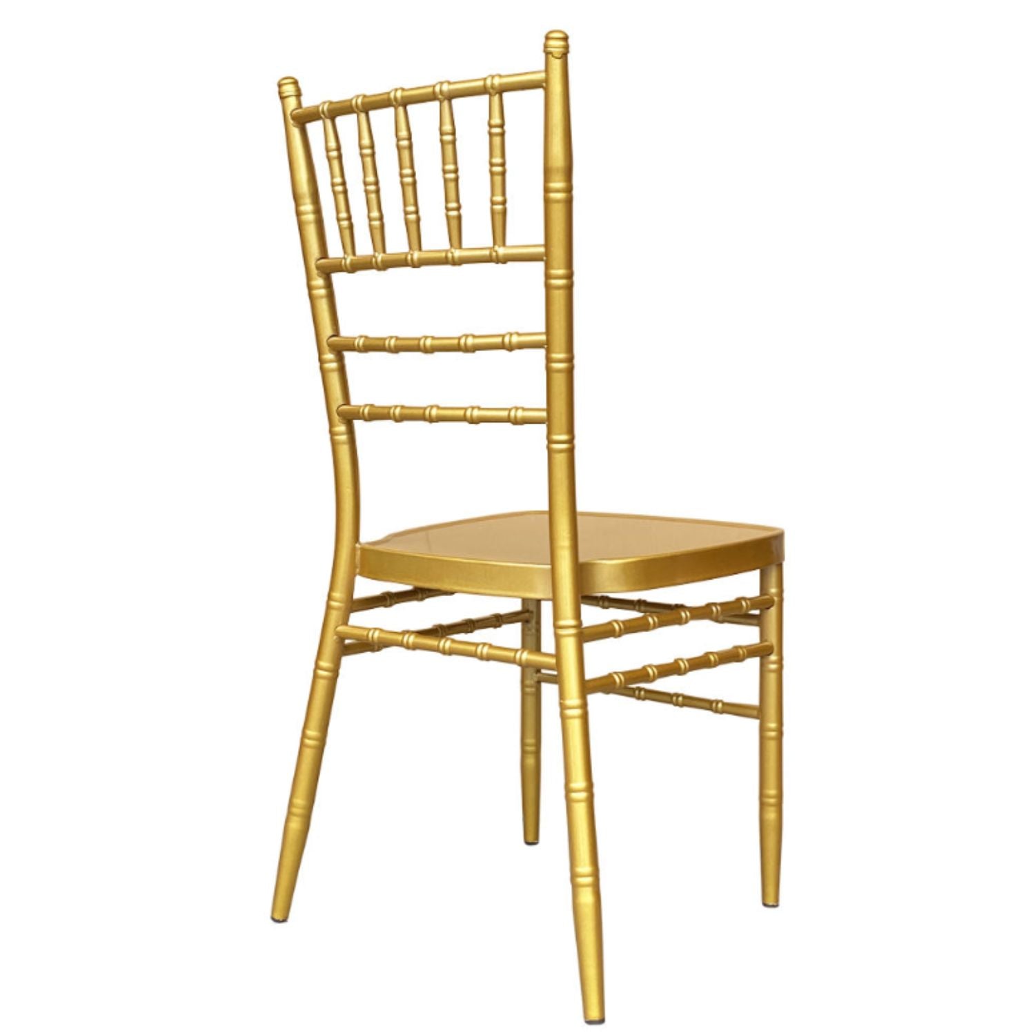 Gold Resin Chiavari Chair-Commercial Grade for Weddings & Banquets