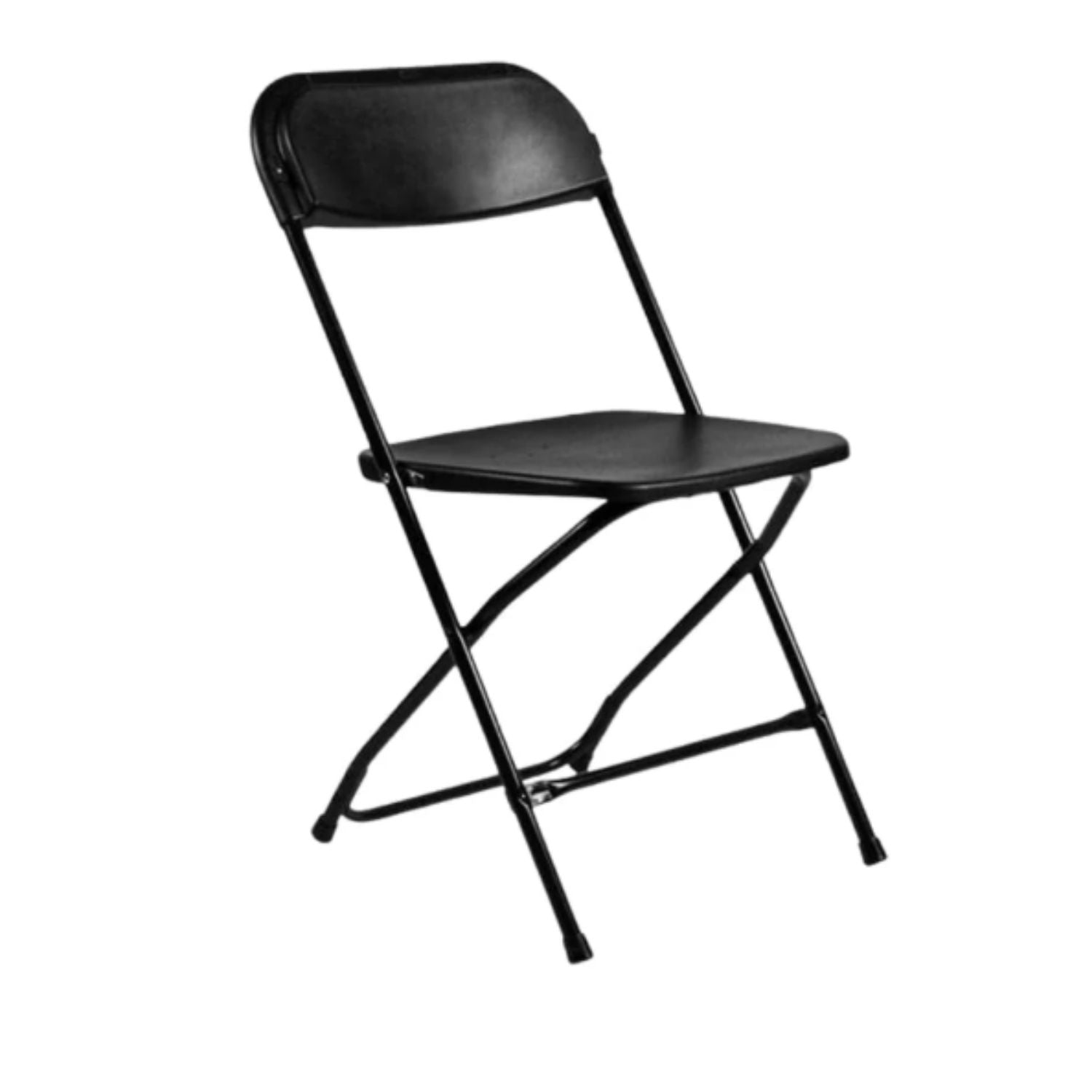 Balck Plastic Folding Chair