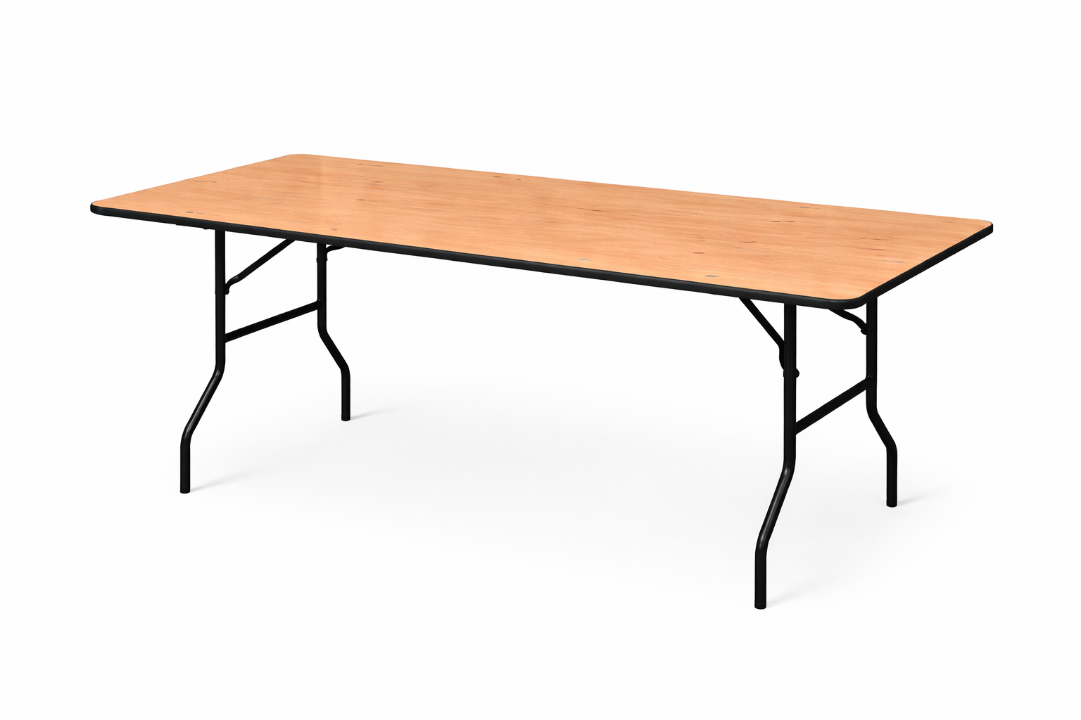 8-Foot Wood Non-FoldingTable - (Commercial Pro)