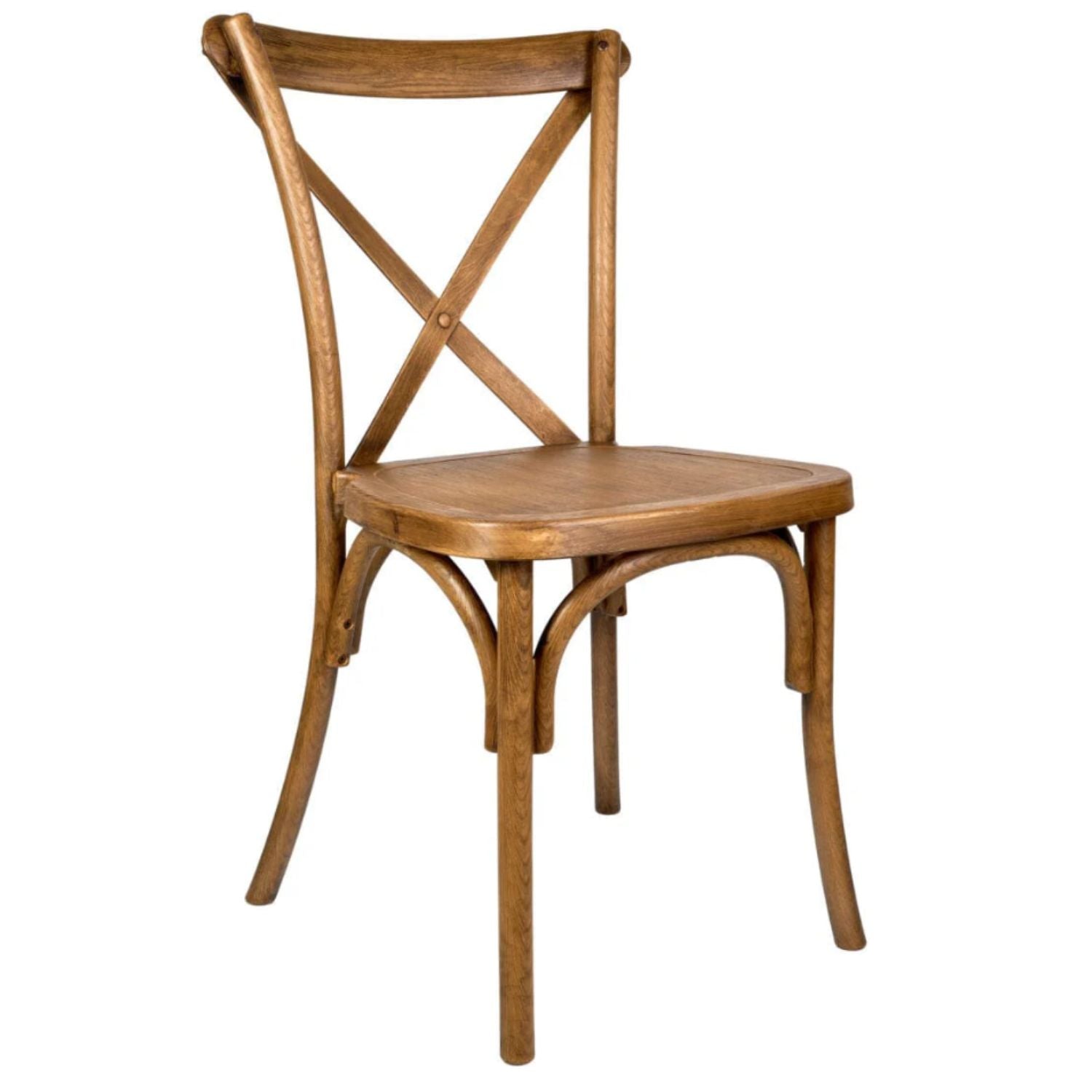 Friuitwood Cross Back Resin Chair