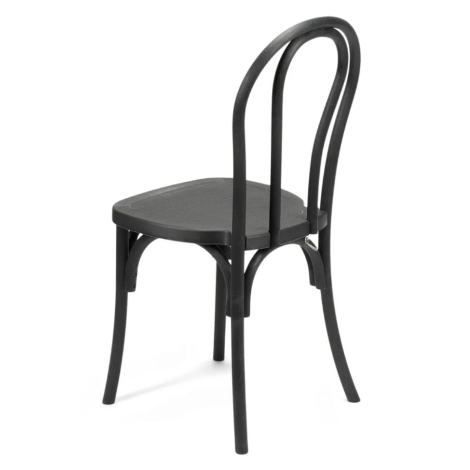 Black Bentwood Resin Chair