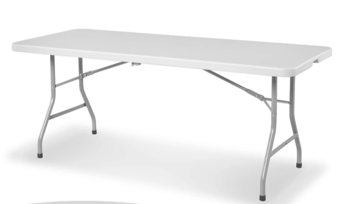 6-Foot Nesting Non-Folding HEPE Table  - (Commercial Pro)